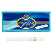 Гильзы для сигарет Maxi Gold White Premium - 200 шт